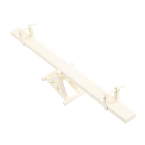 IMIKEYA Wippe-Modell Miniatures holzspielzeug Kinderzimmer Dekoration Desk Decoration Mikroszenenverzierung Anzeige winzig Auto Mini-Wipp-Verzierungen Mini-Basteldekoration Beige IMIKEYA Wippe-Modell Miniatures holzspielzeug Kinderzimmer Dekoration Desk Decoration Mikroszenenverzierung Anzeige winzig Auto Mini-Wipp-Verzierungen Mini-Basteldekoration Beige von IMIKEYA