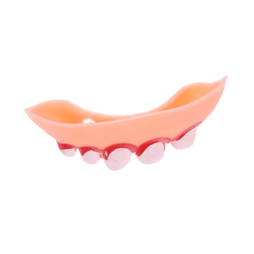 IMIKEYA Zahnersatz Für Erwachsene Snap Veneers Halloween Dekorationen Buck Cosplay Lächeln Lustiger Streich Kinderabdeckungen Zahnfleisch Zahnklapperstreifen Synthetischer Witz IMIKEYA Zahnersatz Für Erwachsene Snap Veneers Halloween Dekorationen Buck Cosplay Lächeln Lustiger Streich Kinderabdeckungen Zahnfleisch Zahnklapperstreifen Synthetischer Witz von IMIKEYA