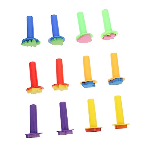 IMIKEYA 12-teiliges Farbstempel-Set Für Kinder Und Kleinkinder Zum Zeichnen Siegelspielzeug Stempelset Für Das Klassenzimmer Belohnungen Partygeschenke Zufällige Farbe IMIKEYA 12-teiliges Farbstempel-Set Für Kinder Und Kleinkinder Zum Zeichnen Siegelspielzeug Stempelset Für Das Klassenzimmer Belohnungen Partygeschenke Zufällige Farbe von IMIKEYA