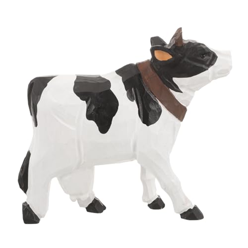 IMIKEYA entzückende Kuhfiguren Autozubehör mit Kuhdruck Mini-Kuhfiguren Tiere Kuh stickig Musical rustikale Animal Figures Decoration Holzskulptur Milchkuhfiguren Tierfiguren hölzern IMIKEYA entzückende Kuhfiguren Autozubehör mit Kuhdruck Mini-Kuhfiguren Tiere Kuh stickig Musical rustikale Animal Figures Decoration Holzskulptur Milchkuhfiguren Tierfiguren hölzern von IMIKEYA