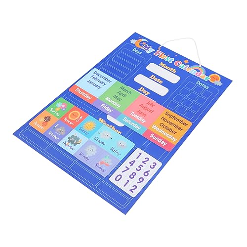 IMIKEYA kinderzimmer wanddeko wandpolsterung kinderzimmer für Kleinkindspielzeug Bausätze Lernspielzeug für frühes Lernen pädagogisches Lernspielzeug Magnet aus Gummi Blue IMIKEYA kinderzimmer wanddeko wandpolsterung kinderzimmer für Kleinkindspielzeug Bausätze Lernspielzeug für frühes Lernen pädagogisches Lernspielzeug Magnet aus Gummi Blue von IMIKEYA