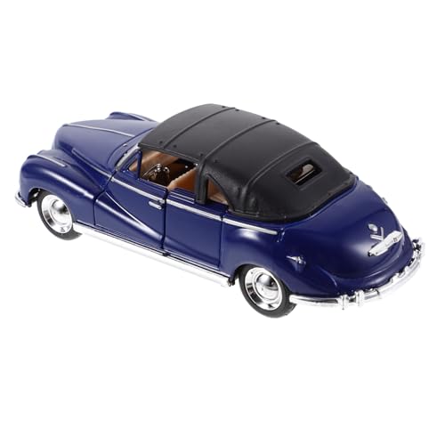 IMIKEYA klassisches Automodell realistisch Schlafzimmer Auto Wohnaccessoires -Automobilmodell Auto praktisches Handwerk Tisch- - Legierung Blue von IMIKEYA
