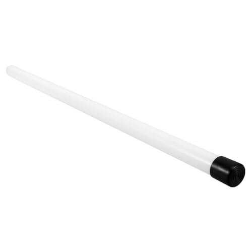 IMIKEYA lustige Schwertspielzeuge Lichtschwert Rohr Rollenspiel Zubehör DIY Schwertzubehör Schwertrohr DIY Zubehör Beschläge für DIY- Rohr für Schwertbeschläge Plastik Weiß von IMIKEYA