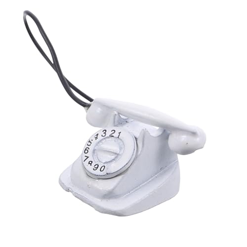IMIKEYA puppenhaus Telefon für kinderspielzeug puppenhauszubehör schlafzimmerdeko Mini-Telefon Mini- Miniatur-Haustelefonmodell Miniatur-Telefonmodell Metall Weiß IMIKEYA puppenhaus Telefon für kinderspielzeug puppenhauszubehör schlafzimmerdeko Mini-Telefon Mini- Miniatur-Haustelefonmodell Miniatur-Telefonmodell Metall Weiß von IMIKEYA
