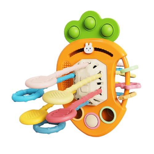IMIKEYA ziehen Babyspielhalle Feinmotorikspielzeug zu Ostern Kleinkindspielzeug pädagogisches sensorisches Kinderspielzeug Plastik Orange IMIKEYA ziehen Babyspielhalle Feinmotorikspielzeug zu Ostern Kleinkindspielzeug pädagogisches sensorisches Kinderspielzeug Plastik Orange von IMIKEYA