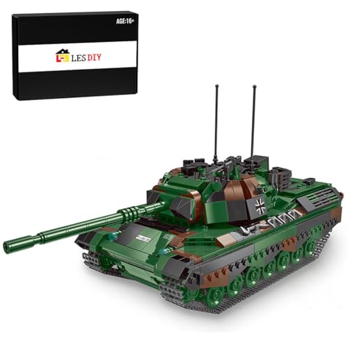 IMOC Technic Militär Kampfpanzer Bausatz, Bausteine Der Militärpanzerserie, Kompatibel mit Lego (1145 Teile) von IMOC
