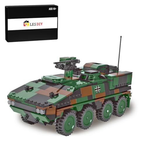 IMOC Technic Militär Kampfpanzer Bausatz, Bausteine Der Militärpanzerserie, Kompatibel mit Lego (808 Teile) von IMOC