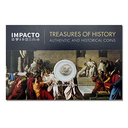 IMPACTO COLECCIONABLES | Authentische Antike Münze Roms | Silberdenar des Römischen Reiches – Die Münze, die EIN Imperium formte | Mit Echtheitszertifikat IMPACTO COLECCIONABLES | Authentische Antike Münze Roms | Silberdenar des Römischen Reiches – Die Münze, die EIN Imperium formte | Mit Echtheitszertifikat von IMPACTO COLECCIONABLES