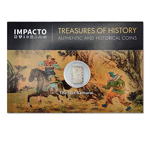IMPACTO COLECCIONABLES | Antike Samurai-Münze (17. Jahrhundert) | Das Legendäre Vertikale Geld des Feudalen Japans | Mit Echtheitszertifikat von IMPACTO COLECCIONABLES
