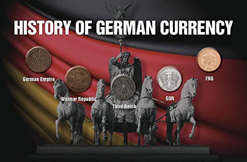 IMPACTO COLECCIONABLES Deutschland, 5 Original-Münzen - Der Pfennig im Spiegel der Deutschen Geschichte von IMPACTO COLECCIONABLES