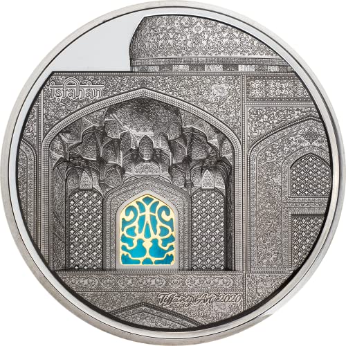 IMPACTO COLECCIONABLES Tiffany Art - Isfahan. 5 Oz Münzen Silber 25$ Palau 2020 von IMPACTO COLECCIONABLES
