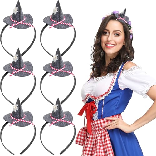 IMPPTE 6 Stück Mini Oktoberfest Hut Bayern Mini Tiroler Hut Kinder Trachtenhut Damen Seppelhut Oktoberfest Deko für Karneval Oktoberfest Kostümparty IMPPTE 6 Stück Mini Oktoberfest Hut Bayern Mini Tiroler Hut Kinder Trachtenhut Damen Seppelhut Oktoberfest Deko für Karneval Oktoberfest Kostümparty von IMPPTE