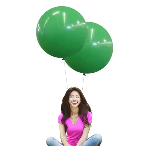IN-JOOYAA 5 Stück 60 cm Latexballons grün Dicke große Ballons für Fotoshooting Hochzeit Babyparty Geburtstag Party Dekorationen IN-JOOYAA 5 Stück 60 cm Latexballons grün Dicke große Ballons für Fotoshooting Hochzeit Babyparty Geburtstag Party Dekorationen von IN-JOOYAA