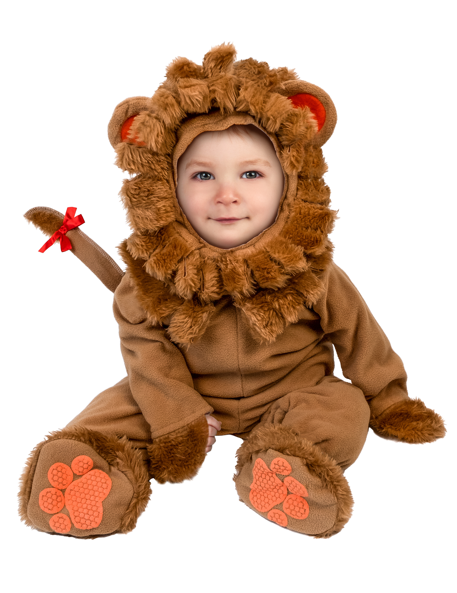 Süsser Löwe Babykostüm braun Süsser Löwe Babykostüm braun von KARNEVAL-MEGASTORE