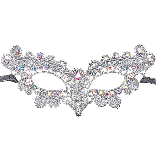 INCOK Elegante Spitze Maskenball Masken für Damen - Fasching Maske Männer Frauen Venezianische Maskerade Maske Augenmaske zum Halloween Karneval Abendkleid Ball Kostüm Abschlussball INCOK Elegante Spitze Maskenball Masken für Damen - Fasching Maske Männer Frauen Venezianische Maskerade Maske Augenmaske zum Halloween Karneval Abendkleid Ball Kostüm Abschlussball von INCOK