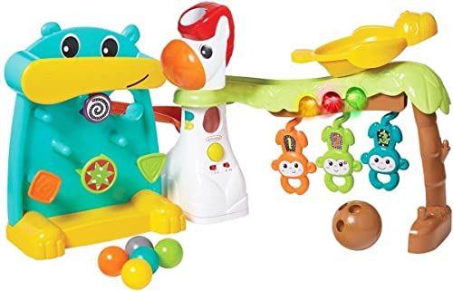 Infantino 317000-00 4 in 1 Grow with Me Playland Activity Centre, Multicolored von INFANTINO