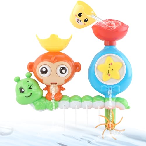 INHEMING Badespielzeug Set, Badewannenspielzeug, Kinder Wasser Dusche Badespielzeug,Niedlicher AFFE Badespielzeug Set INHEMING Badespielzeug Set, Badewannenspielzeug, Kinder Wasser Dusche Badespielzeug,Niedlicher AFFE Badespielzeug Set von inheming