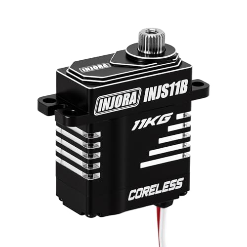 INJORA 11KG Coreless Digital Micro Servo Hochdrehmoment Metallgetriebe für 1/18 1/24 RC Crawler INJORA 11KG Coreless Digital Micro Servo Hochdrehmoment Metallgetriebe für 1/18 1/24 RC Crawler von INJORA