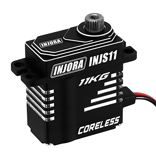 INJORA 11KG Kernlos Digitales Mikro Servo Hohes Drehmoment Metall Getriebe für 1/18 1/24 RC Crawler INJORA 11KG Kernlos Digitales Mikro Servo Hohes Drehmoment Metall Getriebe für 1/18 1/24 RC Crawler von INJORA