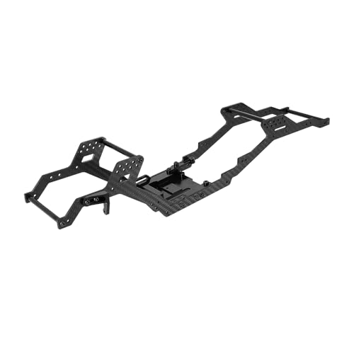 INJORA 313/324mm Radstand Chassis Kit LCG Carbon Fiber Frame Träger für 1/10 RC Crawler Axial SCX10 II 90046 90047 Upgrade Teile von INJORA