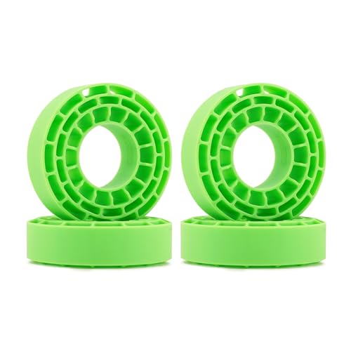 INJORA 4 Stück Silikon-Gummieinlagen für 61-63mm*21mm RC 1.0" Reifen von INJORA