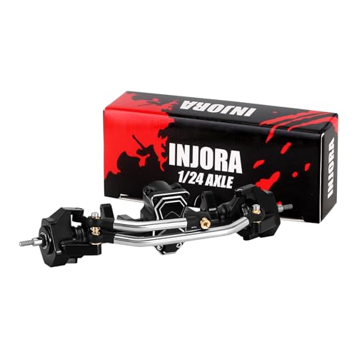 INJORA 40g ProSteer Doppelgelenk Vorderachse für 1/24 RC Crawler Axial SCX24 Upgrade INJORA 40g ProSteer Doppelgelenk Vorderachse für 1/24 RC Crawler Axial SCX24 Upgrade von INJORA