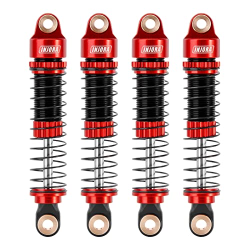 INJORA 53mm Stoßdämpfer - Öl Dämpfer mit Gewinde für TRX4M K10 High Trail Upgrade 1/18,Rot INJORA 53mm Stoßdämpfer - Öl Dämpfer mit Gewinde für TRX4M K10 High Trail Upgrade 1/18,Rot von INJORA