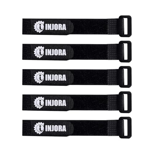 INJORA 5PCS 20 * 2cm rutschfeste Batterieriemen für RC Modell Crawler Auto INJORA 5PCS 20 * 2cm rutschfeste Batterieriemen für RC Modell Crawler Auto von INJORA