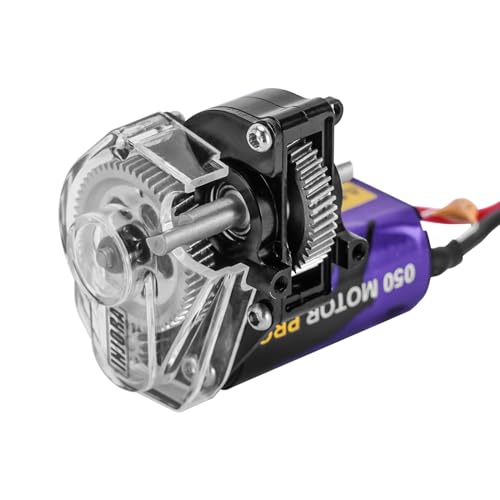 INJORA Aluminium Acryl-Getriebe mit 050 Gebürstetem Motor 50T für 1/24 RC Crawler SCX24 Upgrade INJORA Aluminium Acryl-Getriebe mit 050 Gebürstetem Motor 50T für 1/24 RC Crawler SCX24 Upgrade von INJORA