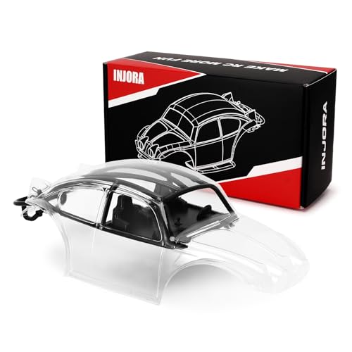 INJORA BUG18 Karosserie mit Innenausstattung für 1/18 TRX4M Universal-LCG-Chassis INJORA BUG18 Karosserie mit Innenausstattung für 1/18 TRX4M Universal-LCG-Chassis von INJORA