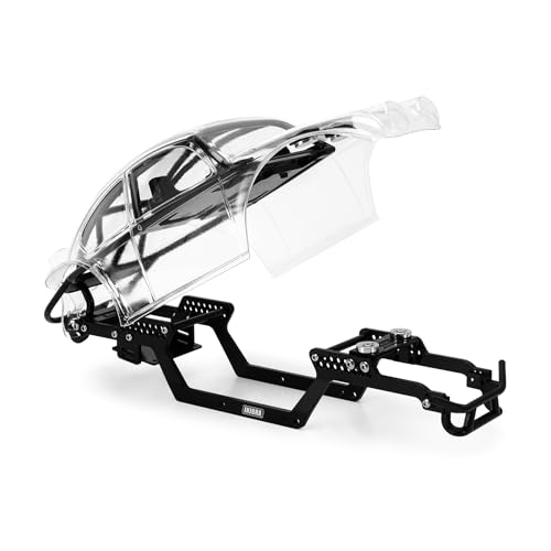 INJORA BUG18 Karosserie mit LCG Aluminium Universal Chassis für 1/18 RC Crawler TRX4M Upgrade von INJORA