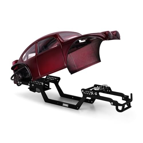 INJORA BUG18 Karosserie mit LCG Aluminium Universal Chassis für 1/18 RC Crawler TRX4M Upgrade von INJORA