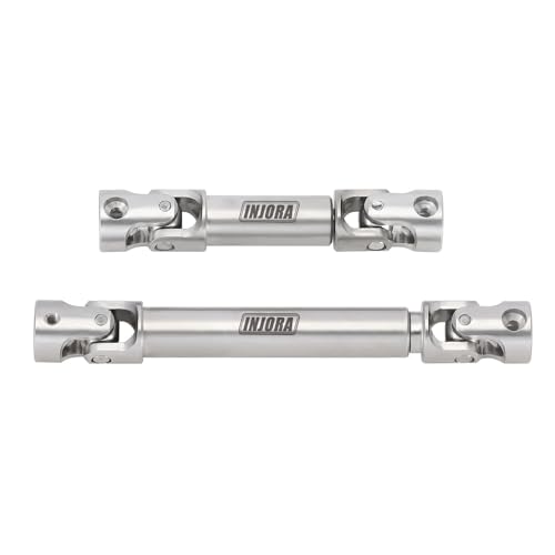 INJORA Edelstahl-Antriebswellen für TRX4M High Trail K10 F150 1/18 RC Crawler von INJORA