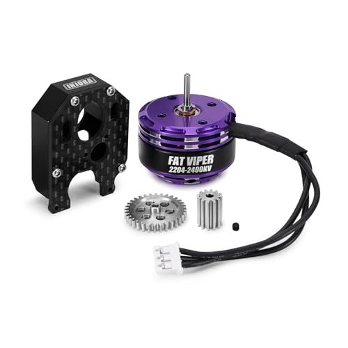 INJORA Fat Viper 2204 Brushless Outrunner Motor mit Halterung für 1/24 RC Crawler Axial SCX24 Upgrade INJORA Fat Viper 2204 Brushless Outrunner Motor mit Halterung für 1/24 RC Crawler Axial SCX24 Upgrade von INJORA