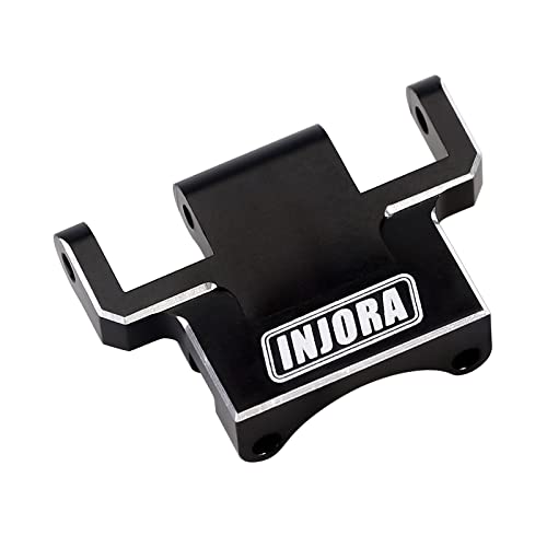 INJORA Hinterachse Truss Upper Link Halterung Upgrade Teile für Axial SCX24 Deadbolt C10 JLU Gladiator Bronco 1/24 Crawler Auto,Schwarz von INJORA