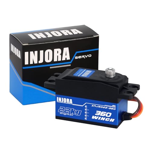 INJORA INJS022-360 22KG 360° Digital Servo für 1/10 RC Crawler von INJORA
