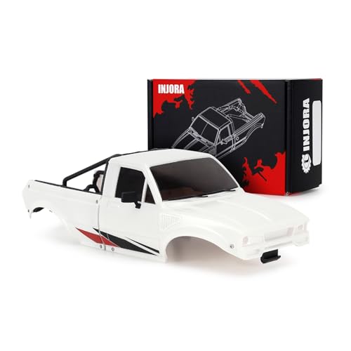 INJORA IR60 Pickup Hard Karosserie mit Ladefläche für 1/18 RC Crawler TRX4M Defender Bronco von INJORA