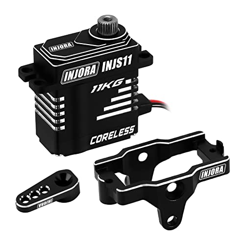 INJORA Kernlos Digital Micro Servo 11KG High Torque mit Hupe und Servo Ablage für TRX4M 1/18 RC Crawler Upgrade Teile INJORA Kernlos Digital Micro Servo 11KG High Torque mit Hupe und Servo Ablage für TRX4M 1/18 RC Crawler Upgrade Teile von INJORA