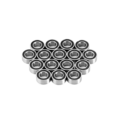 INJORA Lager Satz Abgedichteter Stahl Lager 20PCS für Axial SCX24 Upgrade 1/24 Crawler, schwarz INJORA Lager Satz Abgedichteter Stahl Lager 20PCS für Axial SCX24 Upgrade 1/24 Crawler, schwarz von INJORA