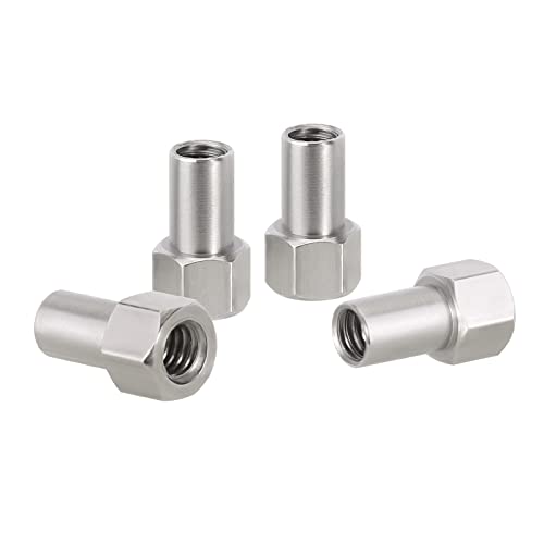 INJORA M2.5 Lange Rad Muttern 4PCS 4.5mm für TRX4M Upgrade Teile 1/18 RC Raupe von INJORA