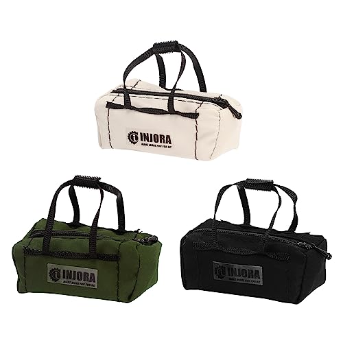 INJORA Miniatur Dekoration Maßstab Sportreisetasche für TRX4M SCX24 AX24 FCX24 1/18 1/24 RC Crawler,3 Stücke INJORA Miniatur Dekoration Maßstab Sportreisetasche für TRX4M SCX24 AX24 FCX24 1/18 1/24 RC Crawler,3 Stücke von INJORA