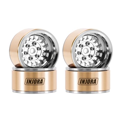 INJORA ModuWheel 1.3" Aluminium Beadlock Felgen Negative Einpresstiefe -4.05mm für TRX4M SCX24 1/18 1/24 RC Crawler INJORA ModuWheel 1.3" Aluminium Beadlock Felgen Negative Einpresstiefe -4.05mm für TRX4M SCX24 1/18 1/24 RC Crawler von INJORA