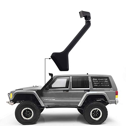 INJORA RC Car 1:10 Skala Schwarz Gummi Schnorchel für Axial SCX10 II 90046 90047 Body Shell Teile von INJORA