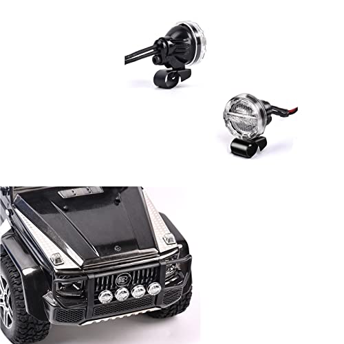 INJORA RC Car LED Licht Scheinwerfer Scheinwerfer für 1/10 RC Crawler Axial SCX10 AXI03007 90046 TRX4 TRX6 Redcat Gen8 von INJORA