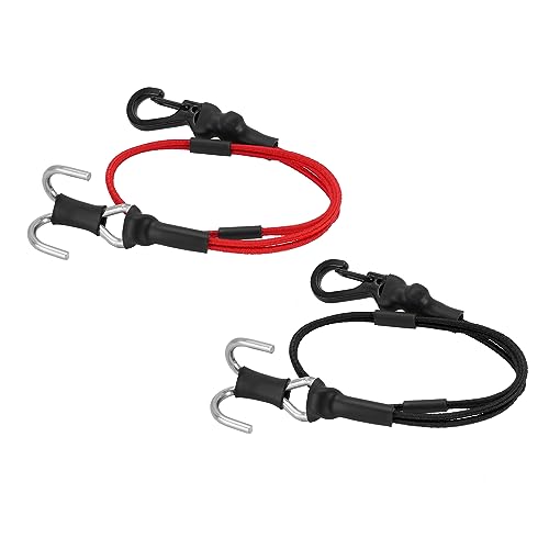 INJORA RC Elastischer Gurt Rettungs Seil mit Haken 270mm für TRX4M SCX24 FCX24 Upgrade 1/18 1/24 Crawler Auto,Rot Schwarz INJORA RC Elastischer Gurt Rettungs Seil mit Haken 270mm für TRX4M SCX24 FCX24 Upgrade 1/18 1/24 Crawler Auto,Rot Schwarz von INJORA