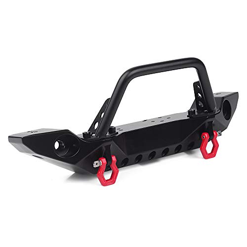 INJORA RC Frontstoßstange Front Bumper Crawler Stoßstange mit LED Licht für 1:10 RC Crawler TRX-4 Axial SCX10 SCX10 II 90046 SCX10 III AXI03007 INJORA RC Frontstoßstange Front Bumper Crawler Stoßstange mit LED Licht für 1:10 RC Crawler TRX-4 Axial SCX10 SCX10 II 90046 SCX10 III AXI03007 von INJORA
