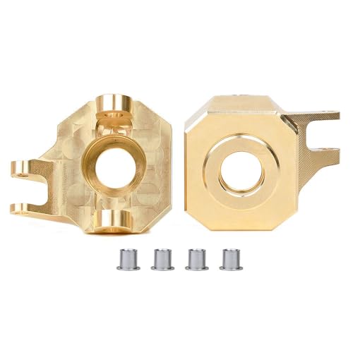 INJORA RC Achsschenkel 2pcs Messing Upgrade Teile für 1:10 RC Crawler Axial SCX10 II 90046 INJORA RC Achsschenkel 2pcs Messing Upgrade Teile für 1:10 RC Crawler Axial SCX10 II 90046 von INJORA