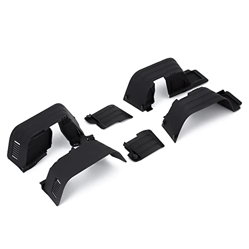 INJORA RC Schutzblech Vorder und Hinter Kotflügel Set Schmutzfänger RC Zubehör für 1/10 RC Crawler Axial SCX10 II 90046 90047 INJORA RC Schutzblech Vorder und Hinter Kotflügel Set Schmutzfänger RC Zubehör für 1/10 RC Crawler Axial SCX10 II 90046 90047 von INJORA