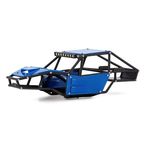 INJORA Rock Tarantula Nylon Buggy Karosserie Chassis Kit für TRX4M Upgrade 1/18 RC Crawler,blau INJORA Rock Tarantula Nylon Buggy Karosserie Chassis Kit für TRX4M Upgrade 1/18 RC Crawler,blau von INJORA
