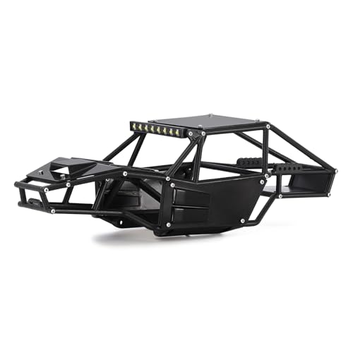 INJORA Rock Tarantula Nylon Buggy Karosserie Chassis Kit für TRX4M Upgrade 1/18 RC Crawler,schwarz INJORA Rock Tarantula Nylon Buggy Karosserie Chassis Kit für TRX4M Upgrade 1/18 RC Crawler,schwarz von INJORA
